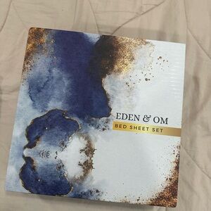 Eden & OM bamboo sheet set full